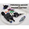Pneumatic Micro Vacuum for Powder Coating - Easily Remove Powder! Economy Versio