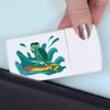 'Turtle Paddleboarding' Pill Box with Tablet Splitter (PI00029061)