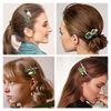nalaina Hairpins, Hair Clips, Set of 5, Hair Clips, Stylish, Rhinestones, Bangs, Hair Clips, Hair Ornaments, Hair Accessories, Bangs, Hair Clips, Graduation Ceremonies, School Entrance Ceremonies, Weddings