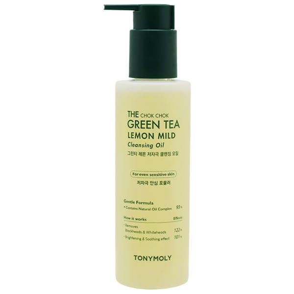 Tony Moly The Moist Green Tea Lemon Hypoallergenic Cleansing Oil