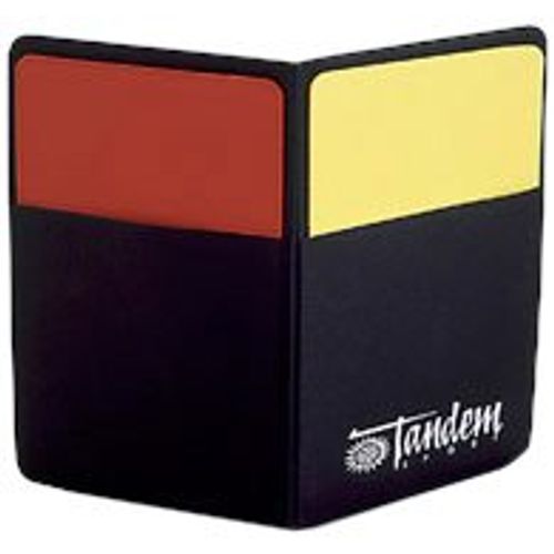 Tandem Sport Officials Penalty Cards , Red/Yellow Cards