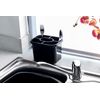 Addis Cutlery Drainer In Soft Black 571711