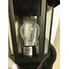 DIXIETREE Replacement EX Display Black Wall Lantern Outdoor Wall Lamp Light Lighting