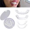 Top and Bottom Fake Teeth Cover the Broken and Missing Tooth Snap on Instant & Confidence Smile