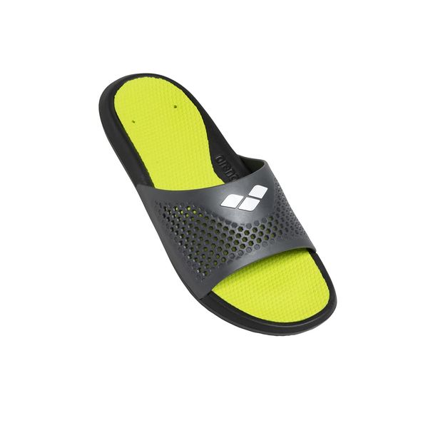 Arena Bruno Slide Sandals Black-Lime-Grey 41