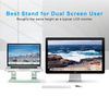 Aluminum Ergonomic Laptop Riser Computer Stand for Desk, Detachable,for 10-15.6"