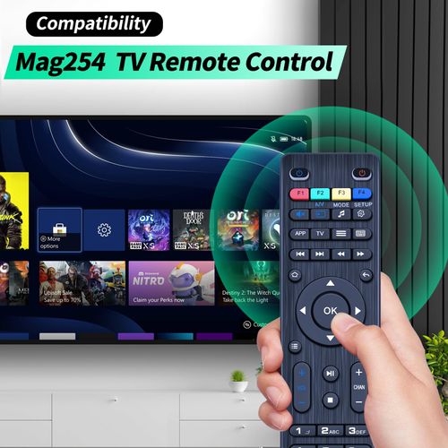 New Replace Remote Control for MAG254 MAG250 255/256 / 257/260 / 275/349 / 350/351 / 352 MAG322W1 MAG 322 OTT TV Box IPTV Set-Top Box