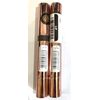 Revolution Makeup EYE BRIGHT Illuminating Under Eye Concealer WARM CHESTNUT, 2pk