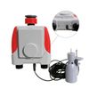 Aqualin Water Hose Tap Timer Watering Computer with 2 Solenoid Valves Garden Irrigation System Controller,Rain Sensor (Rain sensor, Gray)
