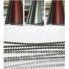 5M Decorative Tacks/Upholstery Nail/Stud Strips (3 Colours) + 100 Nails Free (Silver)