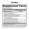 NUTRAONE NUTRITION TEST ONE Muscle Building Formula 120 Capsules