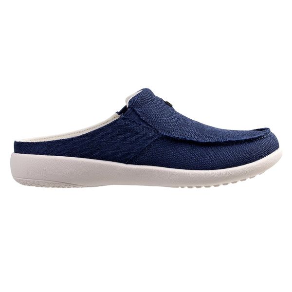 Spenco Women's Siesta Prana Mule, Blue, 9 Wide