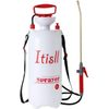 Compact Garden Pump Sprayer with Brass Wand and User-Friendly Design - 2 Gallons