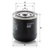 Original MANN-FILTER Oil filter W 920/11 – For Passenger Cars