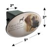 GRAPHICS & MORE Great Dane Dog Breed Oval Tow Trailer Hitch Cover Plug Insert