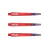 RED DRAGON Nitrotech Ionic Medium Stems - Red - 2 sets per pack (6 Stems in total)