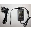 DIXIETREE 24V 1A AC-DC Adapter, 3.5mm Audio Connector, Compatible with Laptops, Tablets, UK Plug