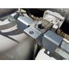 FQQF Propane Tank Lock Bracket (1/2" Thread) - Silver - Industrial - Garage