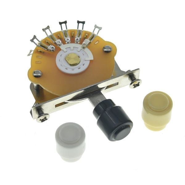 KAISH 4-way Guitar Pickup Selector Switch for ST/TL/Electric Guitars with 3 Barrel Tips