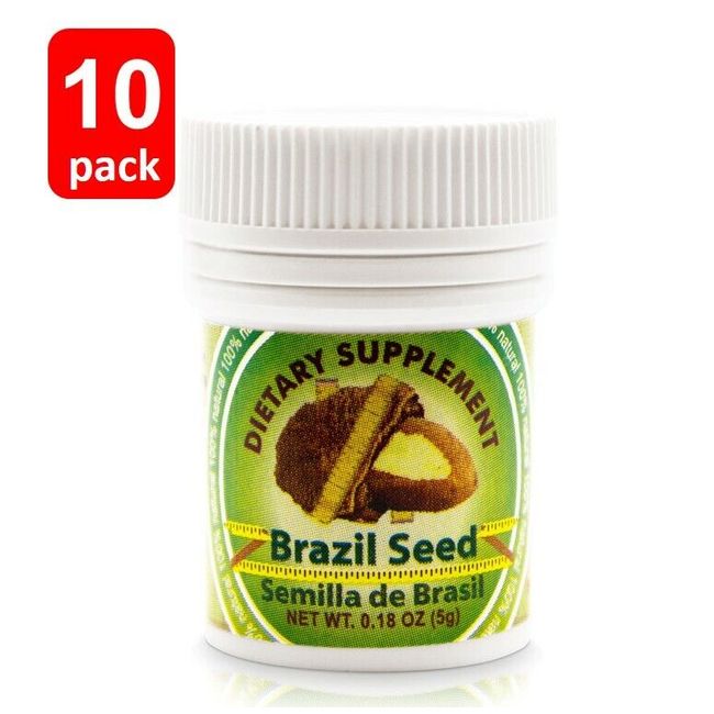 10 AUTHENTIC BRAZIL SEED WEIGHT CONTROL