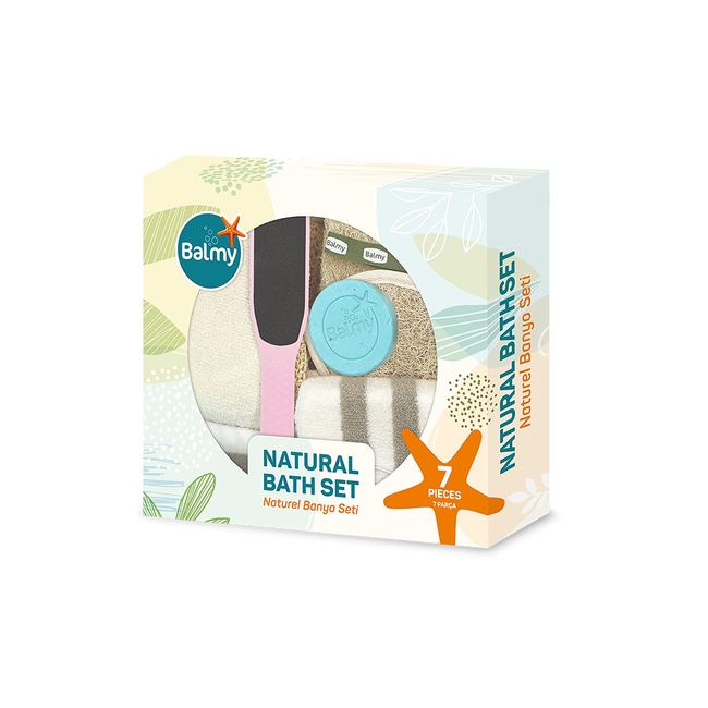 Natural Bath Set - Premium Quality Bath & Care Set