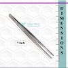 Debakey Atraumatic Artery Tissue  Forceps Clamp ENT Surgical Instruments 7 Inch