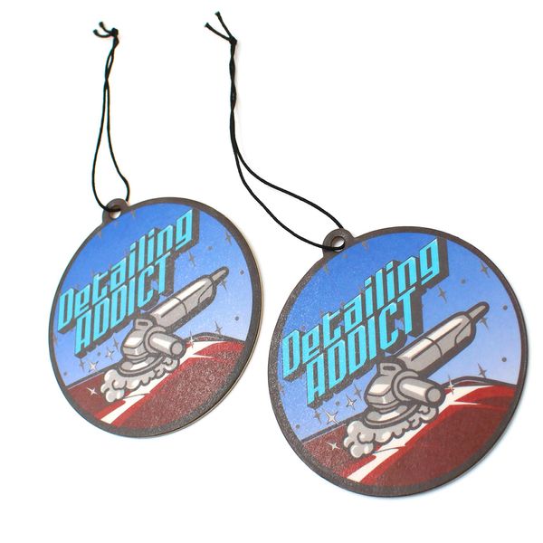 2er Set Tuning Lufterfrischer Duftbaum fürs Auto Air Freshener Design Duft Anhänger (2x Detailing Addict)