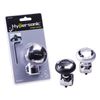 Hyp''ersonic HP2418-14 Steering Wheel Spinner, 2-Point (Silver)