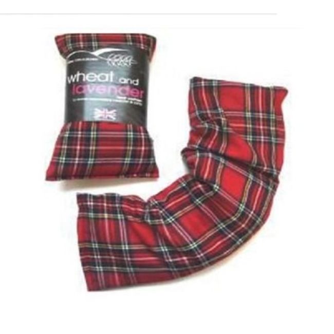 Herbal Microwave Heat Cushion Tartan Wheat bag Pain Reliever Fragranced Lavender