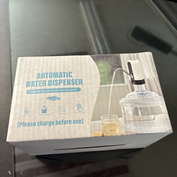 Rechargeable Water Bottle Pump USB Dispenser 