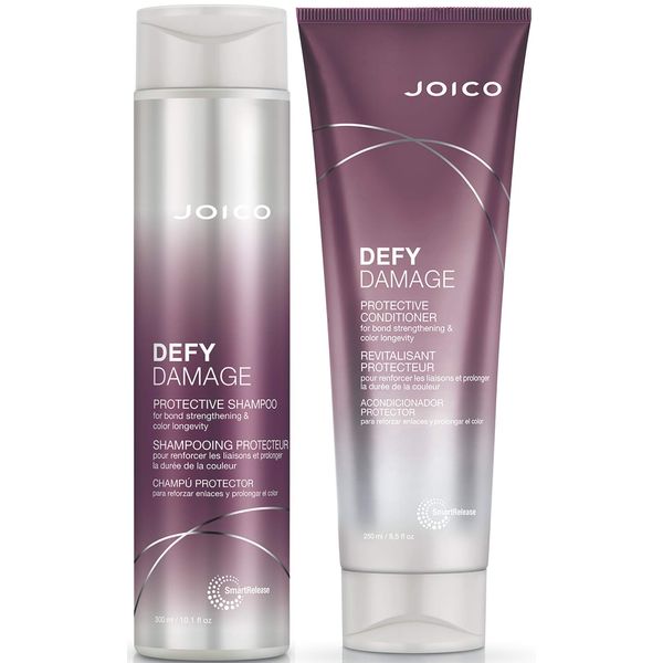 Joico Defy Damage Protective Shampoo & Conditioner Set | Preserve Hair Color | For Bond Strengthening & Color Longevity