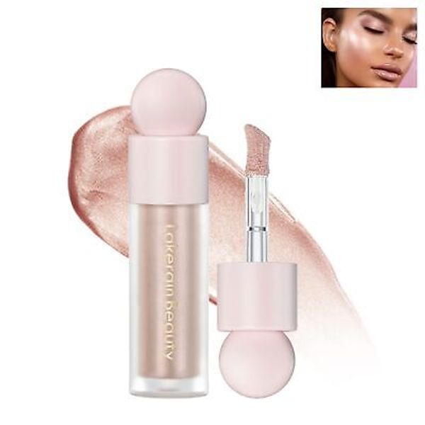 Liquid Highlighter Makeup Natural Silky Shimmer Finish Liquid Face Highlighte...