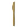 Creative Converting Plastic Knives, 24 Count, Glittering Gold