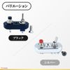 Crown Doris Handle Toggle Push Switch 22.2mm Mini Micro Horn Cell Turn Signal ON OFF Custom Black Black