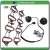 New 5PC Knock Sensor Harness Intake Manifold Gasket Kit Set For Silverado Sierra