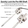 O'SKOOL Pen Barrel Trimmer Kits with No-Sharpening Cutting Head for Pen Making Projects