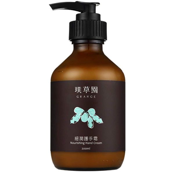 Grange Nourish Hand Cream, Organic, Additive-Free, Ultra Dry Skin Type, 6.8 fl oz (200 ml)