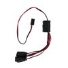 Qblahip 4-way LED Light On/off Controller Switch Y Cable for 1/10 TRX-4 SCX10 RC Crawler