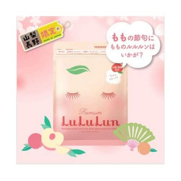 LuLuLun Premium Sheet Mask Yamanashi Peach 7-pack