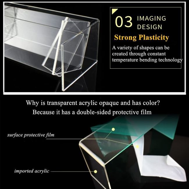 Acrylic Stands Risers For Display Jewelry,Lipstick,Candy