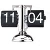 Flip Stand Clock Flapper Watch Black [Parallel Import] (Black, B)