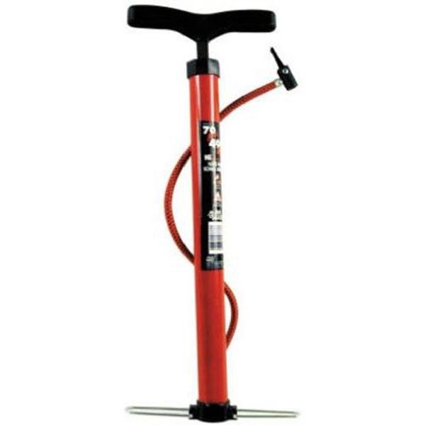 Custom Accessories 57773 '70 PSI' Deluxe Hand Pump, Red