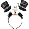 P'tit Clown 40360 Headband HDF Happy New Year Assorted Colours
