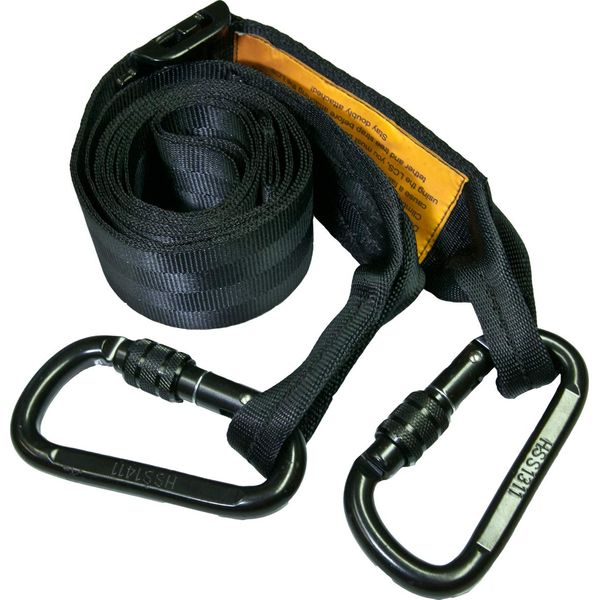 Hunter Safety System LCS Lineman's Climbing Strap, Black