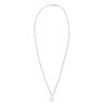 Elli Halskette Damen Plättchen Anhänger Basic Geo Look in 925 Sterling Silber