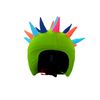 Coolcasc Show Time Corns Unisex Child's Neon Helmet Cover, Multi-Coloured