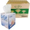 Tiger Chef Facial Tissues - 85 Tissues Per Cube Box - 36 Tissue Boxes - 2-Ply