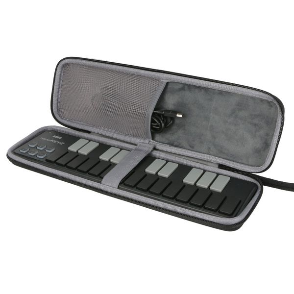 co2CREA Hart Reise Schutz Hülle Etui Tasche für KORG nanoKEY2 /nanoPAD2 /nanoKONTROL2 USB-MIDI-Keyboard