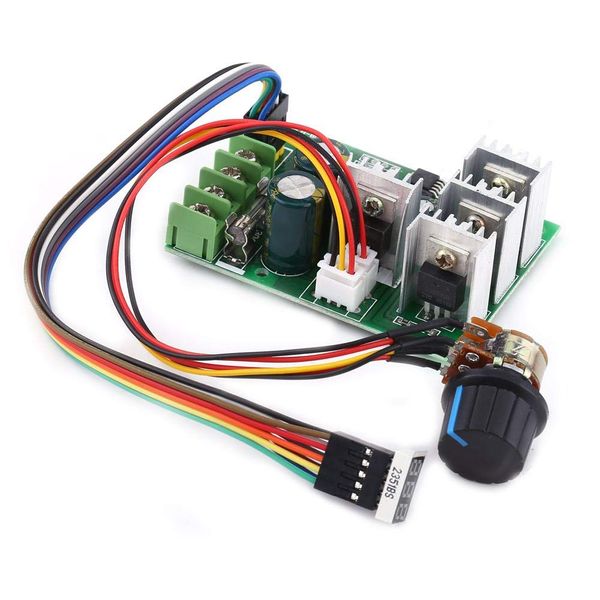 DC Speed Controller DC 6V-60V 30A Speed Controller Variable Speed Motor Controller Digital Display with Driver Control