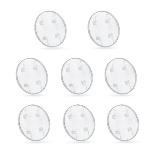 Electric Meter Covers for Replacement Milbank 6002 Plastic Meter Socket Blank Clear Cover (8 pack) (8pack)